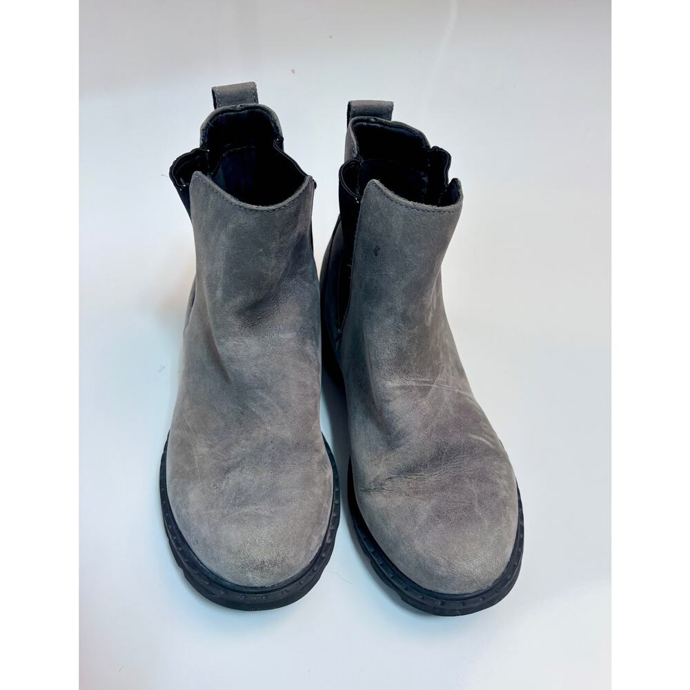 Sorel Lennox Womens Dark Gray Waterproof Ankle Boots Size 8 NICE